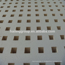 High Quality White Perforated Gypsum Board with Factory Price for Hot Sale